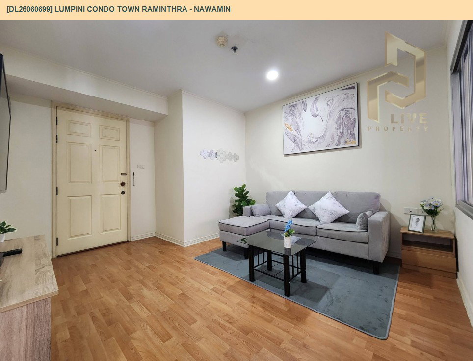 รูป DL26060698 ให้เช่าคอนโด ลุมพินี วิลล์ รามคำแหง 44 (Lumpini Ville Ramkhamhaeng 44) ใกล้ - พร้อมเข้าอยู่ โทรด่วน 0653619502 LineID @952jdxxk - รูปที่ 3/11