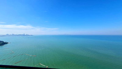 Condos for rent : 🎥　⛵ Arom Wongamat ⛵ Sea view / 38F / 1bedroom >> THB45,000/month彡