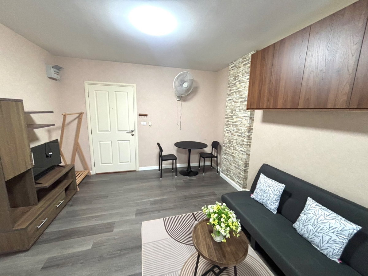 picture 📌𝐔𝐏𝐃𝐀𝐓𝐄 𝐑𝐎𝐎𝐌 𝟐𝟎𝟐𝟔📌 Condo for rent at Campus Resort Bangna [Beautiful built-in room / Free WiFi in room] ID LINE: atccity 💻 - 6/12