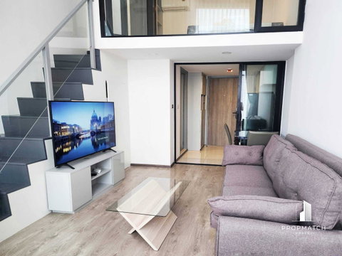 PM036664 ✨Flash Deal ✨ SOHO Bangkok Ratchada (1Bed 1Bath 38 SQM.) พร้อมอยู่ ! เพียง 25,000 บาทต่อเดือน Tel.0981315848 @propmatch