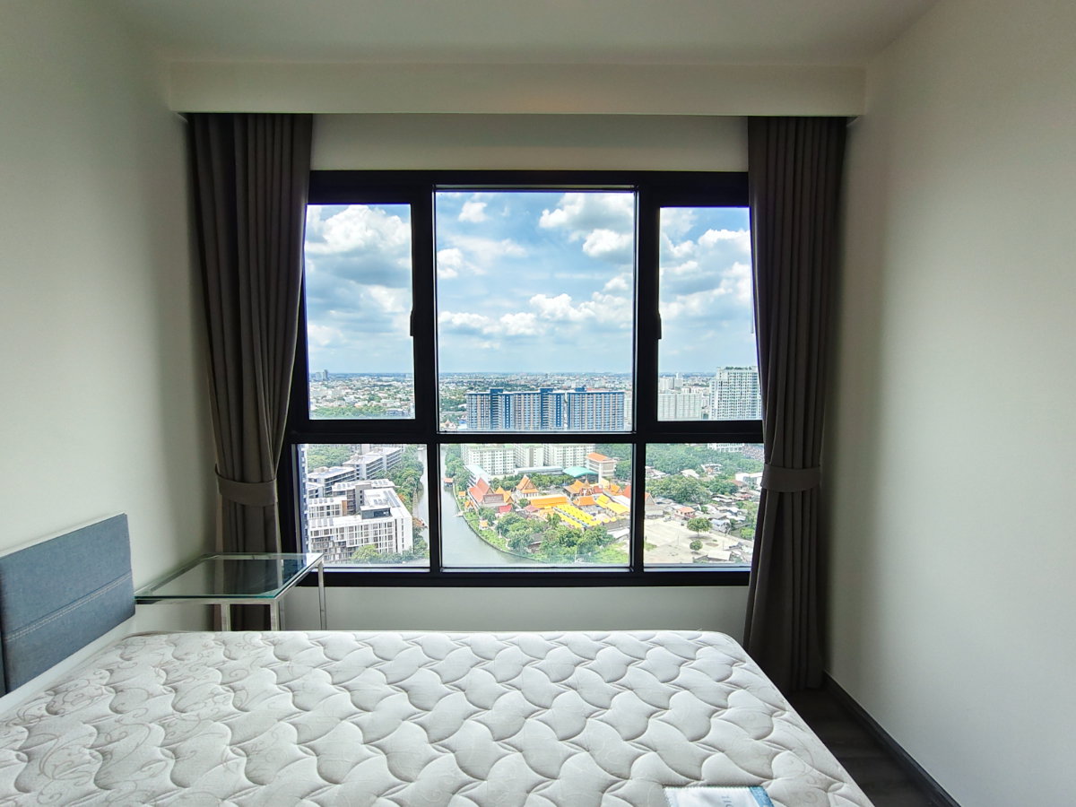 รูป 🌆 ให้เช่า: The Base Park West Sukhumvit 77 | ชั้นสูง วิวเมือง พร้อมอยู่ @90condo 🌃 - รูปที่ 3/12