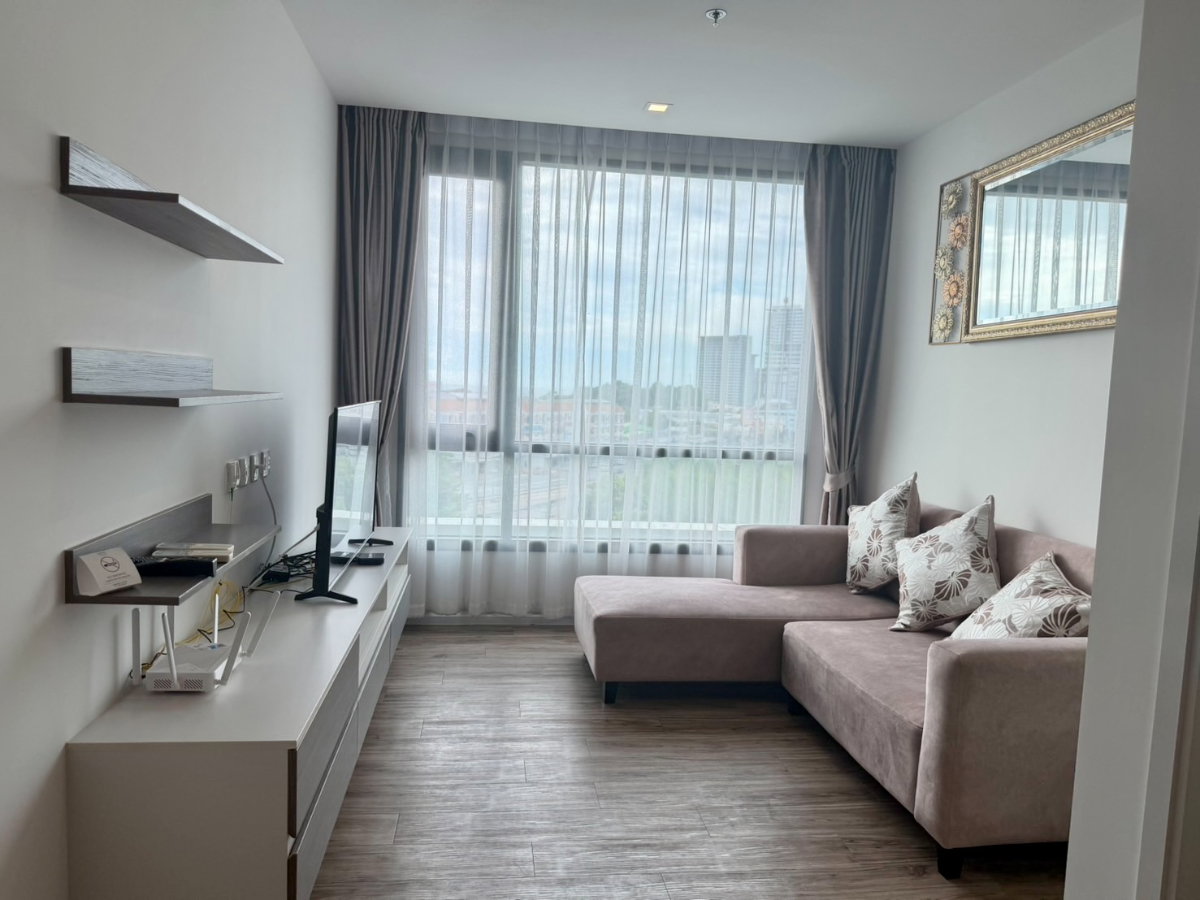 picture 2-bedroom, move-in ready unit at Knightbridge The Ocean Sriracha.  Spacious layout, fully functional design, beautiful view. Only THB 3.99 million*. - 3/15