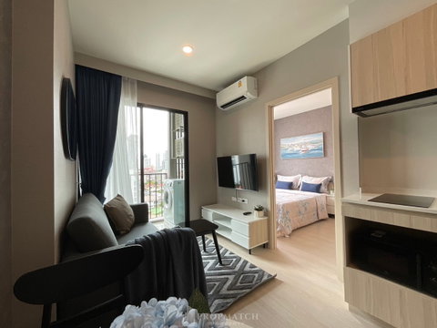 PM038257 ✨Flash Deal ✨ Nue Noble Ratchada-Lat Phrao (1Bed 1Bath 27 SQM.) พร้อมอยู่ ! เพียง 16,000 บาทต่อเดือน Tel.0981315848 @propmatch