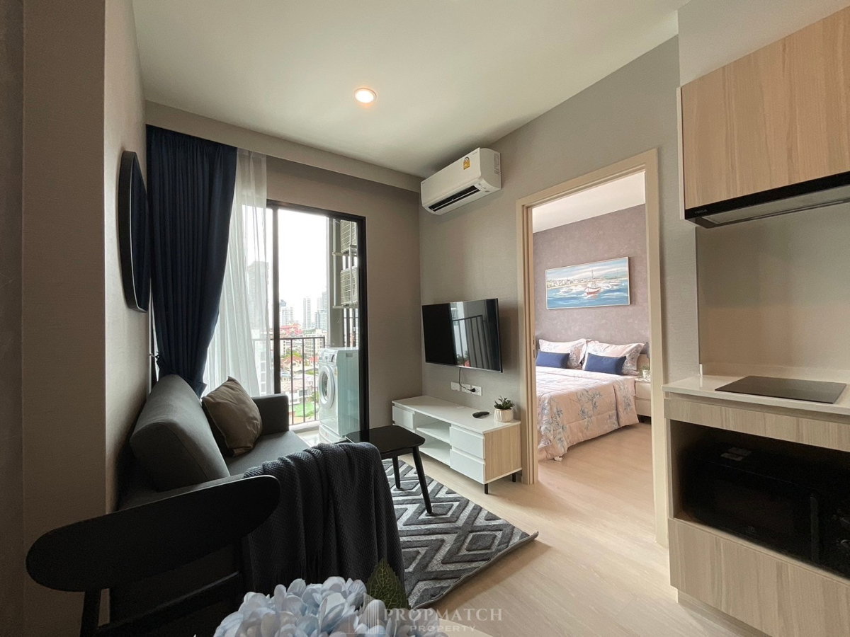 รูป PM038257 ✨Flash Deal ✨ Nue Noble Ratchada-Lat Phrao (1Bed 1Bath 27 SQM.) พร้อมอยู่ ! เพียง 16,000 บาทต่อเดือน Tel.0981315848 @propmatch - รูปที่ 1/6