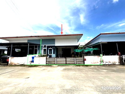 บ้านเดี่ยว 41.2 ตร.วา สวนอุ่นจิตต์ นิคมพัฒนา ระยอง 1.9M