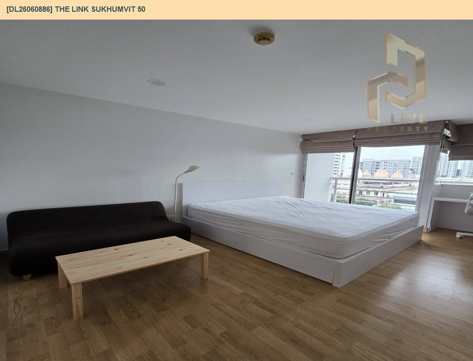 รูป DL26060886 ให้เช่าคอนโด เดอะ ลิงค์ สุขุมวิท 50 (The Link Sukhumvit 50) ใกล้ BTS อ่อนนุช พร้อมเข้าอยู่ โทรด่วน 0638692663 LineID @952jdxxk - รูปที่ 4/6