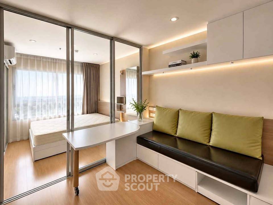 picture 1-BR 26 Sqm Condo At Lumpini Place Srinakarin-Huamak, 300m to ARL Hua Mak (ID 3009704) - 1/9