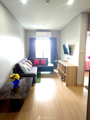 คอนโดให้เช่า : PM038219 ✨Flash Deal ✨ Lumpini Suite Dindaeng-Ratchaprarop (2Bed 1Bath 46 SQM.) พร้อมอยู่ ! เพียง 19,000 บาทต่อเดือน Tel.0981315848 @propmatch