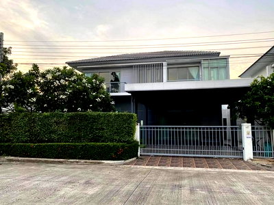 เช่าบ้านเดี่ยว เขตมีนบุรี : HR3522เช่าบ้านเดี่ยวหลังมุม วิวสวนส่วนตัว หมู่บ้านเพอร์เฟคเพลส2 รามคำแหง 174 ใกล้รถไฟฟ้า & รร.นานาชาติ (เลี้ยงสัตว์ได้)