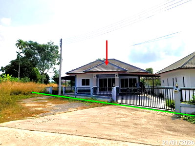 บ้านเดี่ยว 87.4 ตร.วา จิรวัฒน์การ์เด้นโฮม บ้านค่าย ระยอง 2.3M