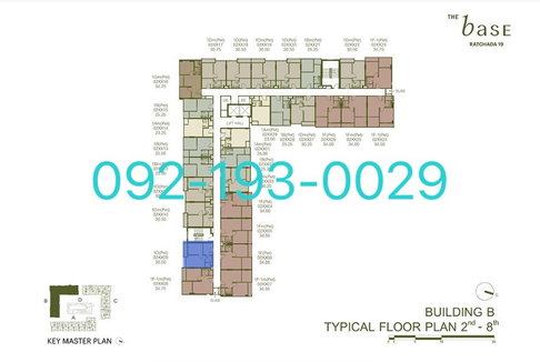 🏡 ขายดาวน์คอนโด The Base Ratchada 19 by Sansiri ห้องทิศใต้ ชั้น 7 เพียง 174,500 ห้อง30.5 ตึกเลี้ยงสัตว์ 0921930029 🩵พร้อมเข้าอยู่ สค.-กย. นี้