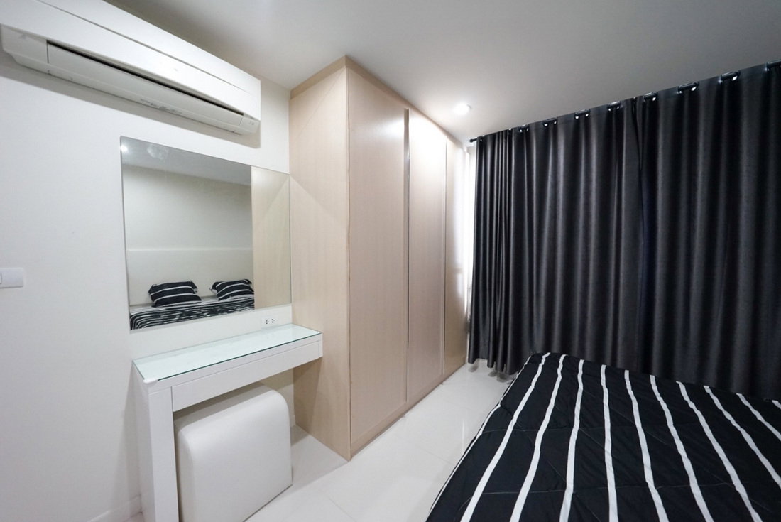 picture Call : 099-624-1956 For rent Elements Srinakarin Condo, Srinakarin area, size 38 square meters, 2nd floor, Building 4 - 4/13