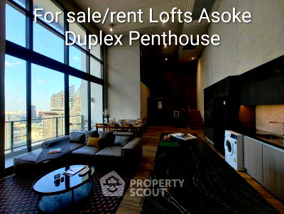 Condos for sale : 3-BR Condo at The Lofts Asoke near MRT Phetchaburi (ID 449378)