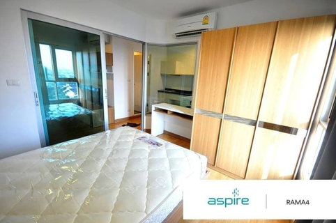 รูปภาพ 🌆✨ FOR RENT: Aspire Rama 4 — MODERN HIGH-FLOOR CITY LIVING!  💰 Rental Price: 12,000 THB/month!!  📍 1 Bedroom | 1 Bathroom | 28 sq.m. | 14th Floor