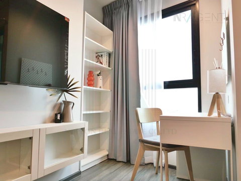 📌 For Rent Condo IDEO RAMKHAMHAENG LAM SALI STATION Building 1, Floor 16,Studio, Room size 24 sqm