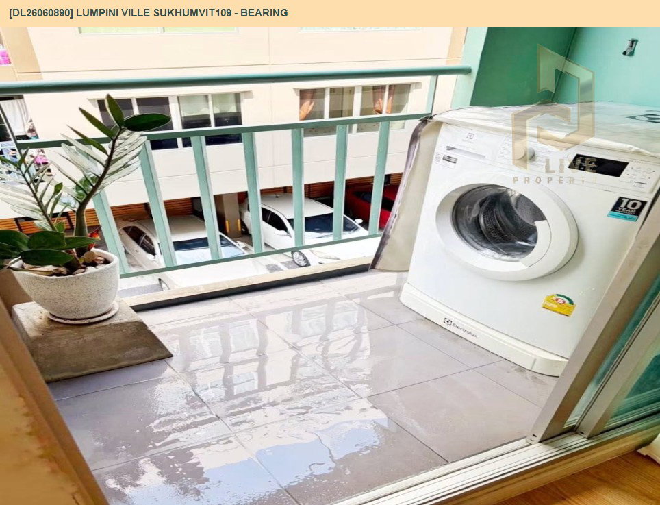 รูป DL26060890 ให้เช่าคอนโด ลุมพินี วิลล์ สุขุมวิท 109 - แบริ่ง (Lumpini Ville Sukhumvit109 - Bearing) ใกล้ BTS แบริ่ง พร้อมเข้าอยู่ โทรด่วน 0638692663 LineID @952jdxxk - รูปที่ 6/6