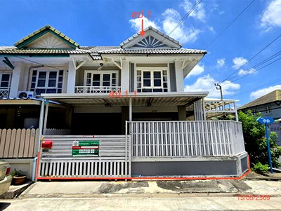 Townhouses for sale Bang Bua Thong Nonthaburi : TOWN HOUSE 23.9 Sq.w. Bang Bua Thong Nonthaburi for 2M