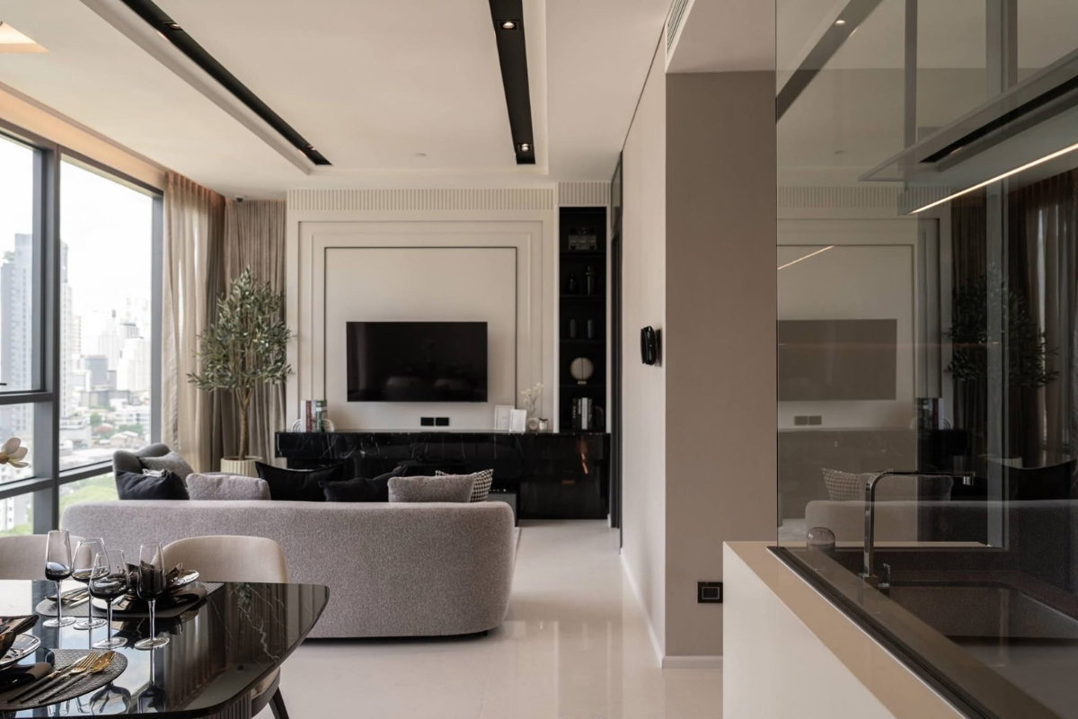 รูป ว่างพร้อมอยู่✨🥰 120,000 Luxury Living The Bangkok Thonglor BTS ทองหล่อ contact Line:katk03 - รูปที่ 9/25