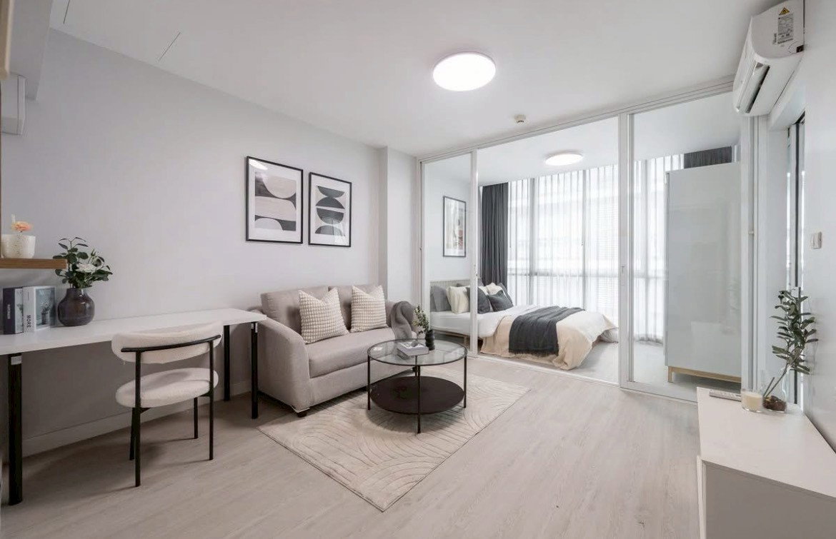รูป ME2500229 ขายคอนโดพร้อมอยู่ MAX Condo งามวงศ์วาน-แคราย ใกล้ MRT ศูนย์ราชการนนทบุรี - รูปที่ 13/14