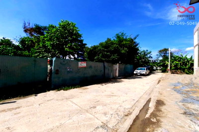 ที่ดิน เขตสวนหลวง : ขายที่ดิน 97ตร.ว. อ่อนนุช 66 แยก3 สุขุมวิท 77 ใกล้ MRT ศรีนุช