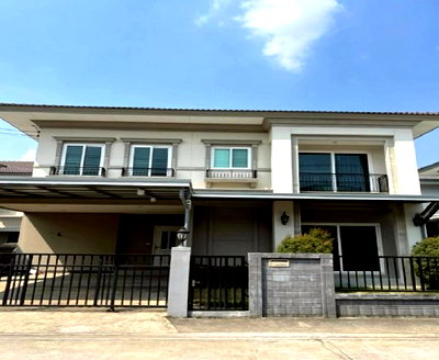 เช่าบ้านเดี่ยว สถาบันเทคโนโลยีแห่งเอเชีย (AIT) : ให้เช่าบ้านเดี่ยว 2 ชั้น โครงการ แกรนดิโอ วิภาวดีรังสิต / หน้าหมู่บ้าน มีทางด่วน / ใกล้ ฟิวเจอร์ปาร์ครังสิต เพียง 5 นาที / เฟอร์นิเจอร์ครบ / อยู่อาศัย