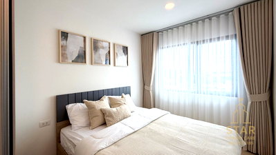 Condos for rent : For rent Chewathai Hallmark Ladprao - Chokchai 4 near MRT Chokchai 4, beautiful room, ready to move in.