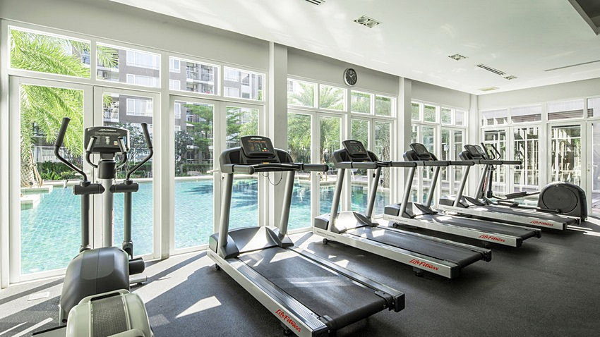 picture Call : 099-624-1956 For rent Elements Srinakarin Condo, Srinakarin area, size 38 square meters, 2nd floor, Building 4 - 10/13