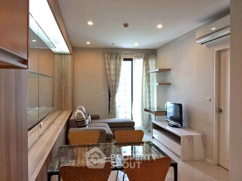 คอนโด 1 ห้องนอน ชั้น 16 ขนาด 50 ตร.ม. วิลล่าอโศก ใกล้ MRT เพชรบุรี 200 ม. (ID 3005832)