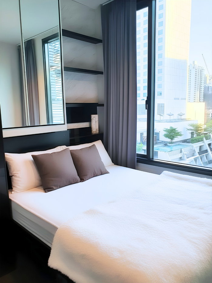 รูป 🔥 Edge Sukhumvit 23 ใจกลางอโศก เพียง 26,000 บาท ✨ 1 ห้องนอน 34 ตร.ม. เดินถึง BTS และ MRT พร้อมเข้าอยู่ - รูปที่ 2/7