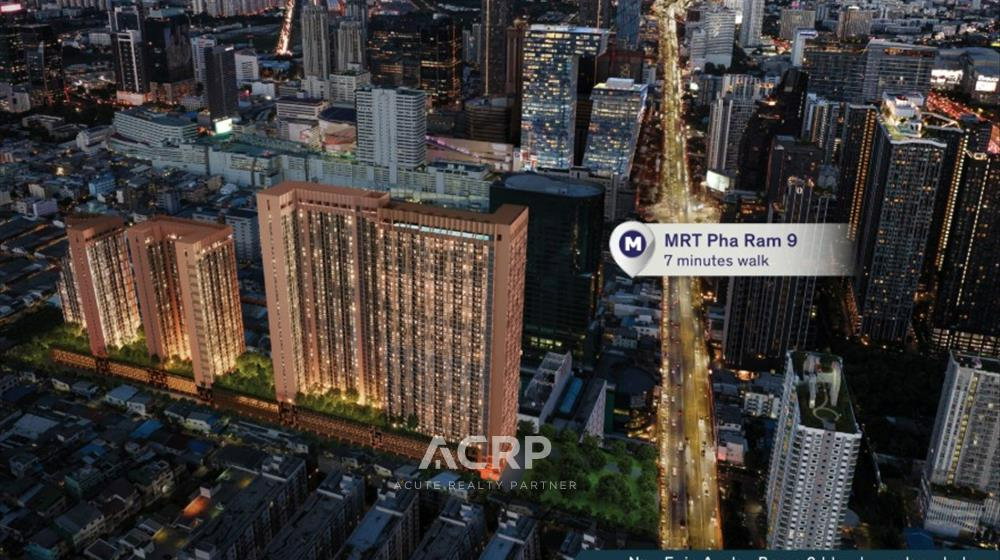 รูป โครงการใหม่ใจกลาง New CBD | NUE Epic Asoke-Rama 9 Central rama9 MRT Rama 9 ดีลลับส่วนลดสูง 1 ลบ. - รูปที่ 1/10