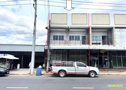 อาคารพาณิชย์ 56.7 ตร.วา เมืองยโสธร ยโสธร 7.9M