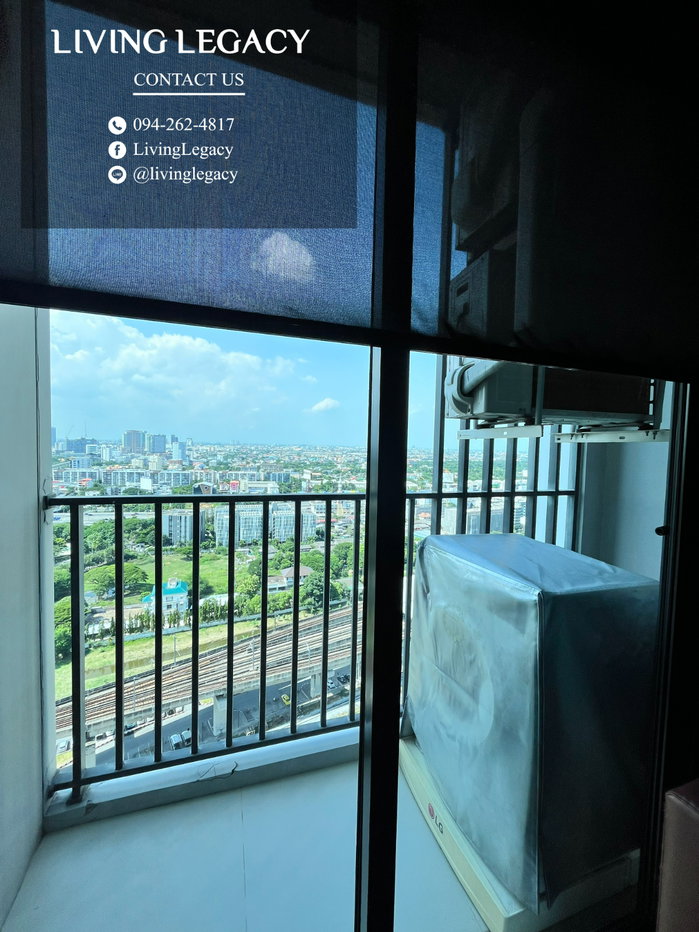 รูป SGEJD6 เช่าด่วน คอนโด Rich Park @ Triple Station 29 ตร.ม. ชั้น 27 พร้อมเฟอร์นิเจอร์ 13,000 บาท/เดือน line id : @livinglegacy - รูปที่ 19/21