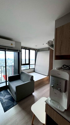 คอนโดให้เช่า : ให้เช่า Nue Noble Srinakarin - Lasalle ** 8,500 บ./ด. **  ห้อง Studio ขนาด 22 ตรม. ชั้น25 
