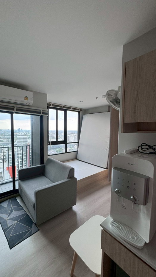 รูป ให้เช่า Nue Noble Srinakarin - Lasal  ** 8,500 บ./ด. **  ห้อง Studio ขนาด 22 ตรม. ชั้น25  - รูปที่ 1/8