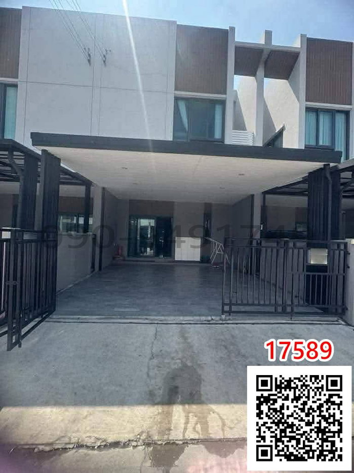 รูป เช่า ทาวน์เฮ้าส์ 2 ชั้น บ้านกลางเมือง ลาดพร้าว 101 สเตชั่น พร้อมทำ Home Office - รูปที่ 1/19
