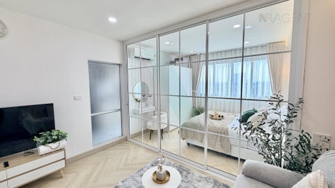 📌 For Sell Condo DCONDO RAM INTRA Building A, Floor 7,1 bed room, Room size 30 sqm