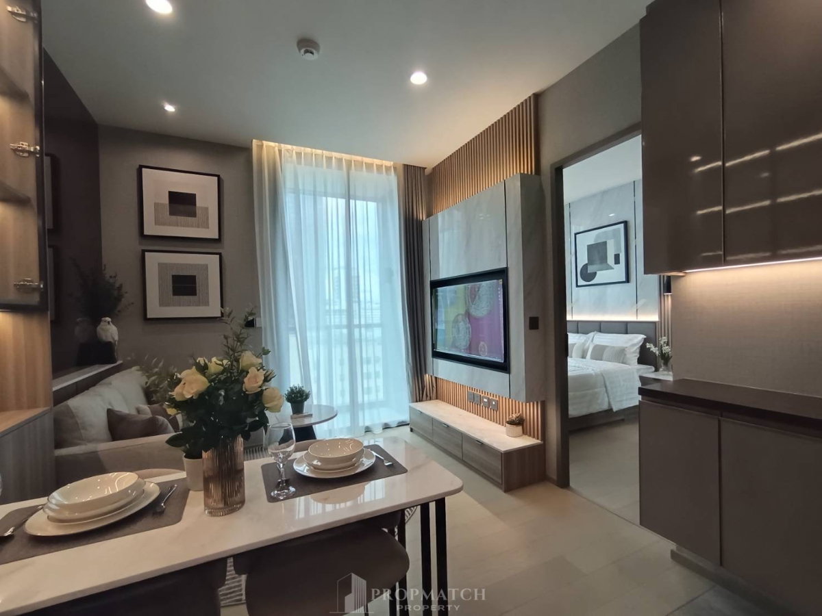 รูป PM038240 ✨Flash Deal ✨ THE EXTRO Phayathai-Rangnam (1Bed 1Bath 32.5 SQM.) พร้อมอยู่ ! เพียง 29,900 บาทต่อเดือน Tel.0981315848 @propmatch - รูปที่ 3/4
