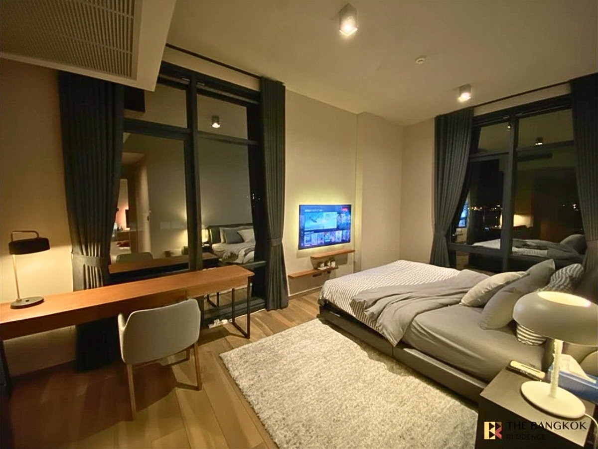 รูป เช่าคอนโด 🌆 The Lofts Asoke 2นอน 85.4ตร.ม. 90k 🤎ห้องสวยที่สุดโทนไม้ อบอุ่น ใกล้ MRT เพชรบุรี  - รูปที่ 5/7