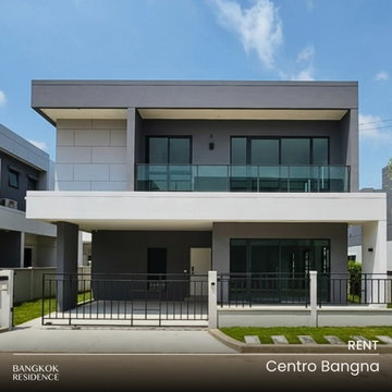 บ้านให้เช่า 🏡 Centro Bangna บ้านเดี่ยวใหม่ ใกล้ Mega Bangna ทำเลบางนา-ศรีนครินทร์ 4นอน 209 ตร.ม. 100k 💼 บ้านหรูพร้อมอยู่ เฟอร์ครบทั้งหลัง