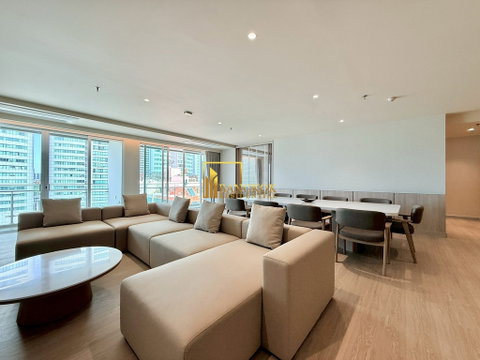 Newly Renovated 4 Bedroom Serviced Apartment in Asoke Area - BR21445AP