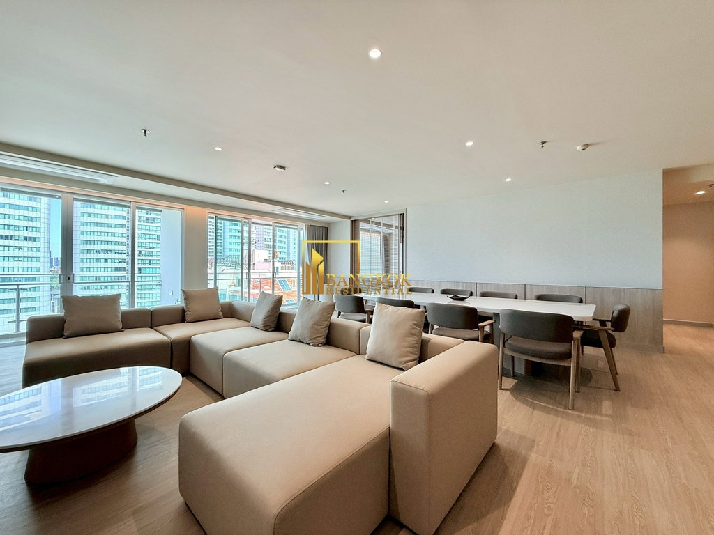 รูป Newly Renovated 4 Bedroom Serviced Apartment in Asoke Area - BR21445AP - รูปที่ 1/57