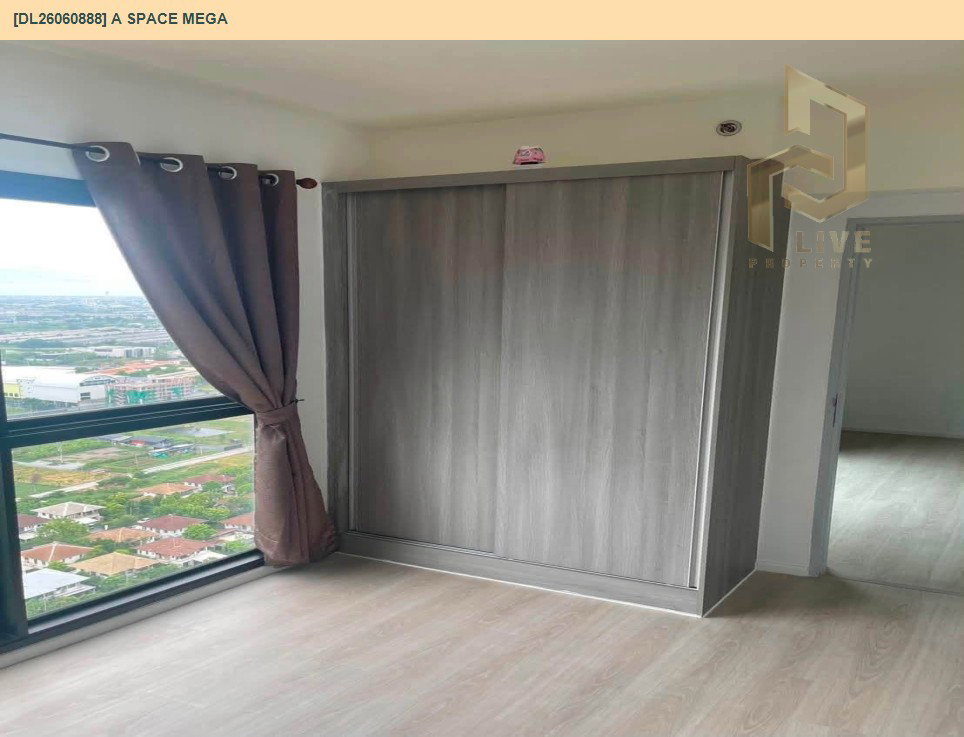 รูป DL26060888 ให้เช่าคอนโด เอ สเปซ เมกา (A space mega) ใกล้ - พร้อมเข้าอยู่ โทรด่วน 0638692663 LineID @952jdxxk - รูปที่ 15/15