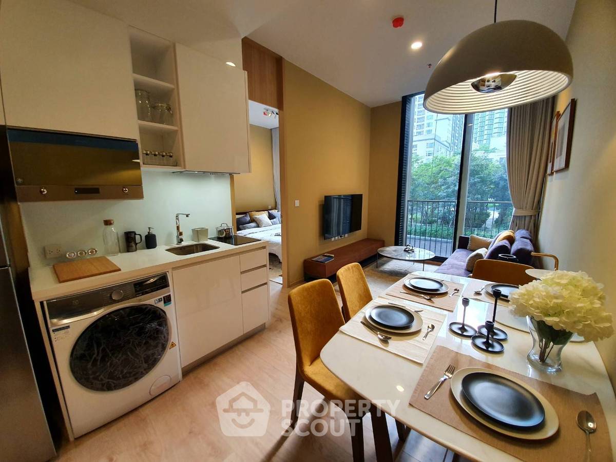 รูป คอนโด 1-ห้องนอน ที่ โนเบิล บีอี ไนน์ทีน สุขุมวิท ใกล้ BTS นานา (ID 449248) - รูปที่ 1/12