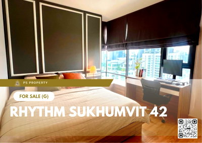 ขายคอนโด : ขายด่วน 📍 Rhythm Sukhumvit 42 📍 2 ห้องนอน 2 ห้องน้ำ ติดBTS สถานีเอกมัย