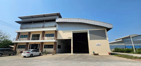 AR060 For rent: Factory, warehouse, and 3-story office building. Warehouse size: 3,330 square meters. Na Dee Subdistrict, Samut Sakhon.