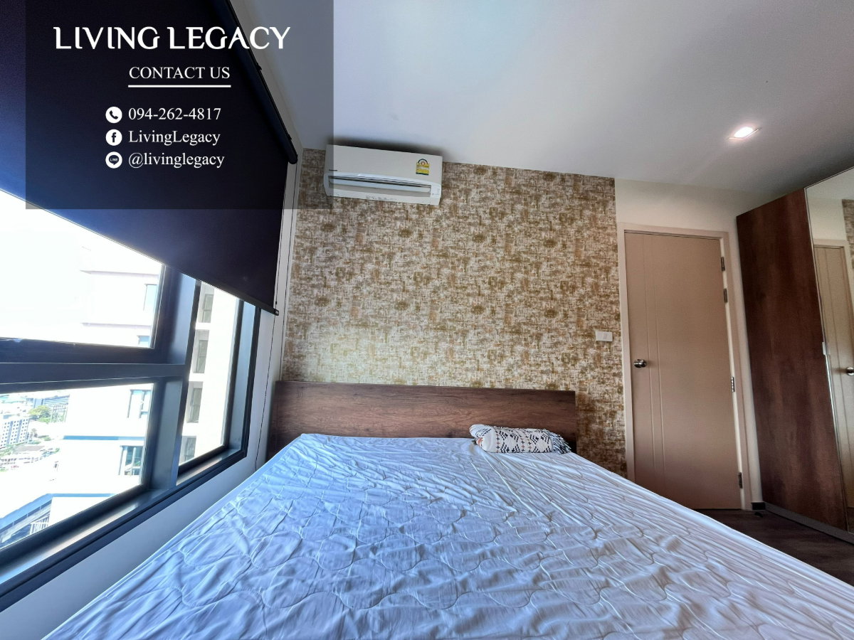 รูป SGEJD6 เช่าด่วน คอนโด Rich Park @ Triple Station 29 ตร.ม. ชั้น 27 พร้อมเฟอร์นิเจอร์ 13,000 บาท/เดือน line id : @livinglegacy - รูปที่ 2/21