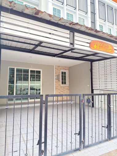 4-bed townhouse for sale, 21.9 sq wah, Golden Town 2 Bangna - Suanluang