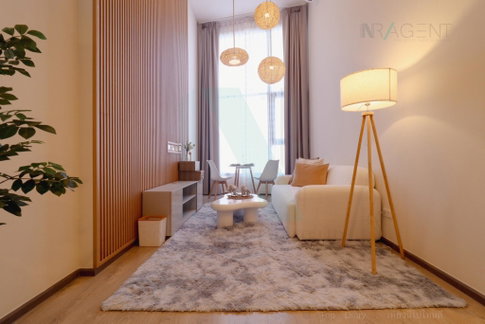 🔺 For Rent Condo SOHO BANGKOK RATCHADA Building 1, Floor 18,Duplex 2 bed room, Room size 48.00 sqm