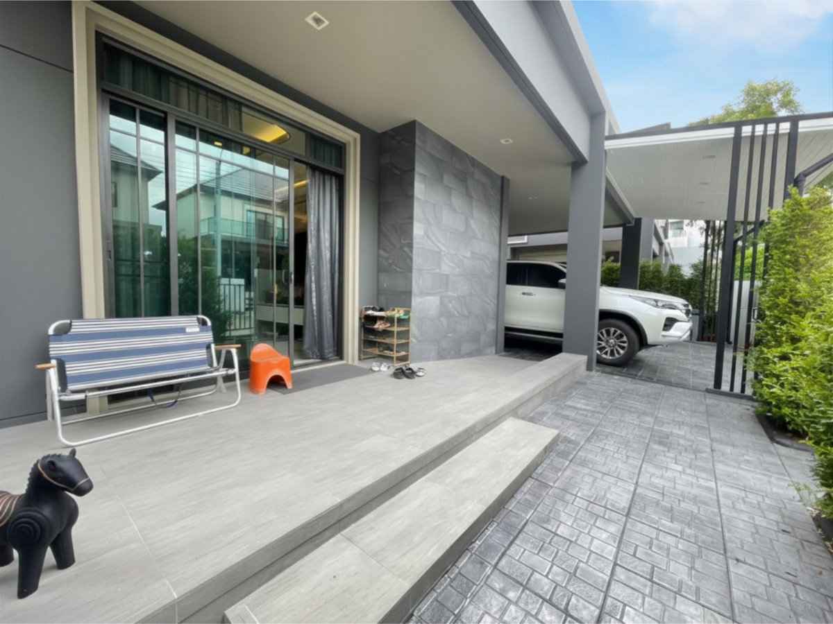 รูป ขาย บ้านเดี่ยว ตกแต่งผนังและBuild-inทั้งบ้าน Bangkok Boulevard Ramintra-Serithai2 สไตล์ Luxury Nordic 62.3 ตร.ว.  - รูปที่ 3/21