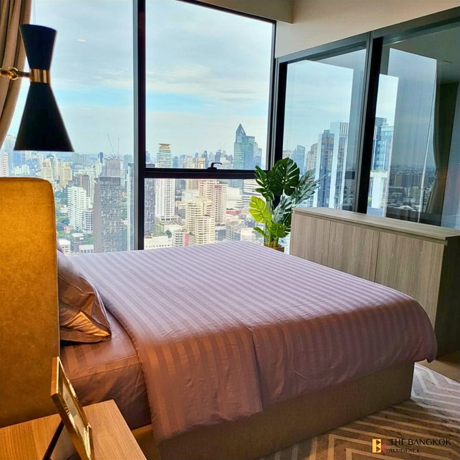 picture Rental Condo 💎 Celes Asoke, 2br 90sq.m. 100K 🌃 Duplex unit with stunning city view, Close MRT Sukhumvit - 5/10
